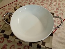 NUOVA Sambonet "New Living" Risottiera Con Supporto In Acciaio Inox 36cm.