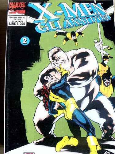 Men gli anni oro - x-men,