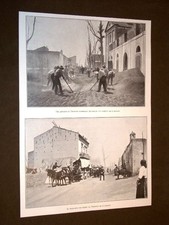 Eruzione del Vulcano Vesuvio del 1906 Terzigno Portici e San Giuseppe