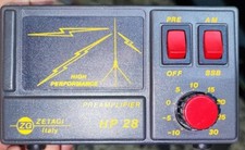 Preamplificatore di antenna Zetagi HP-28 per ricetrasmittenti/CB con modulometro