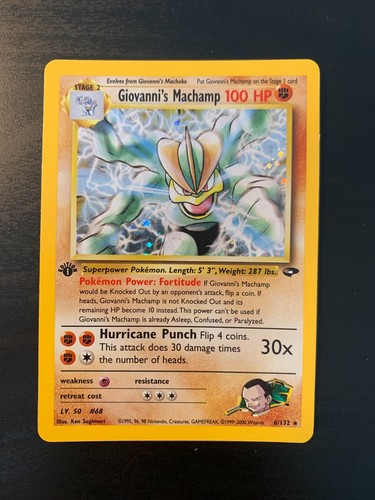 Carte pokémon giovanni s - pokémon, giovanni's