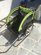 Rimorchio per Bicicletta per Bambini con 2 Posti