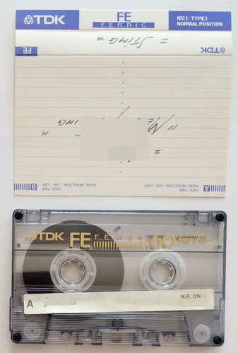 Tdk ferric 60 - tdk, fe