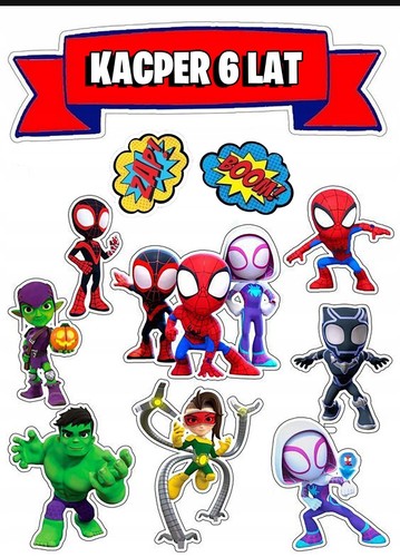 Spiderman commestibile spidey - spiderman,