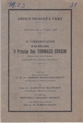Firenze commemorazione tommaso - firenze,
