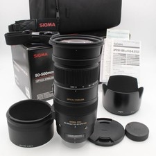 SIGMA 50-500mm f4.5-6.3 APO DG