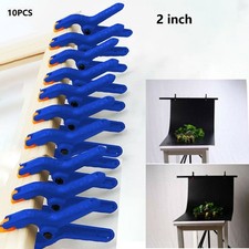 Morsetti a molla 2 pollici lavorazione legno paffuto plastica nylon impugnatura