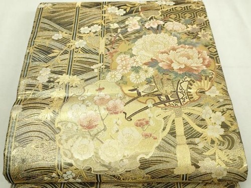 Kimono heiwaya nishijin asagi - kimono,
