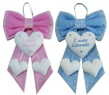 Fiocco nascita con nome