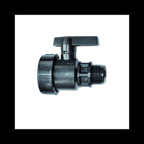 Valvola saracinesca pvc nera - saracinesca,