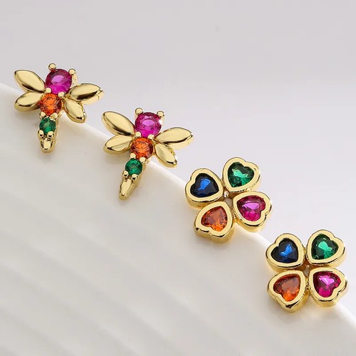 Orecchini oro donna placcati