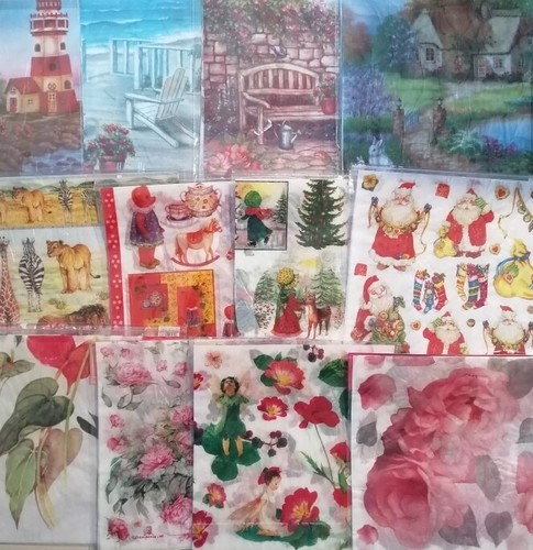 Carta riso per decoupage - carta,