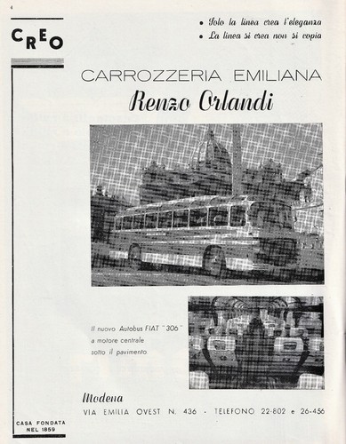 Pubblicita 1956 autobus - pubblicita',