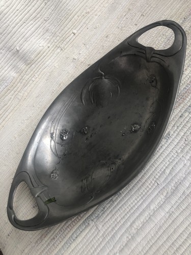 Antico piatto peltro - piatto,