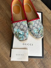 Gucci scarpe donna espadrillas mocassini numero 38 con scatola originale