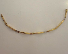 BRACCIALE ORO GIALLO BIANCO 18
