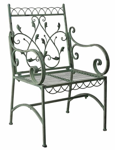 Sedia metallo antico - sedia, da