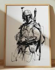 BOBA FETT STAR WARS DISEGNO