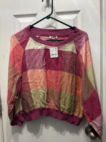 Felpa pullover cropped