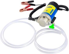Pompa Elettrica 12V 100W Professionale Aspirazione Olio Motore Travaso Gasolio