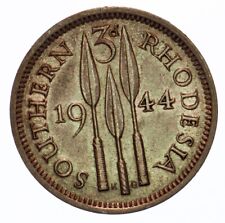 Rhodesia meridionale 3d tre pence Africa 1944