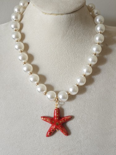 Collana siciliana con stella - ,