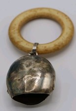 Antico sonaglio per bambini - antico,