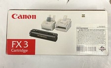 Toner originale Canon FX3 1557A003 per fax L220 L240 L280 nero confezione originale