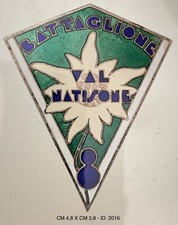 ALPINI BATTAGLIONE VAL NATISONE DISTINTIVO REGIO ESERCITO FRONTE GRECO-ALBANESE