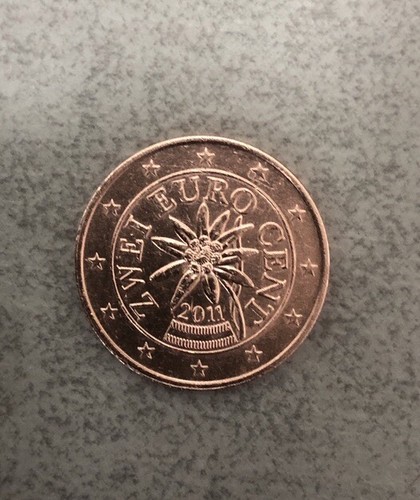 Euro cent austria - 2,