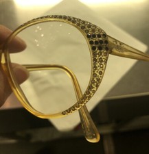 occhiali vintage anni 70 Montatura  Retro Per Donna Con Brillantini…