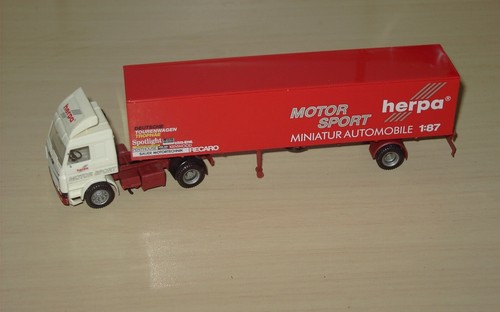 Herpa motorsport scania 87 - herpa,