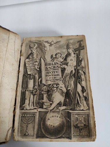 Bibbia antica latino - in,