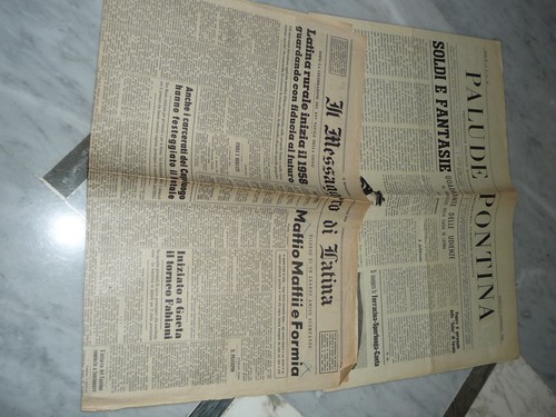Giornale palude pontina - nm,