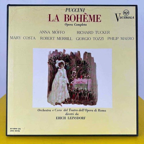 Puccini boheme box lp - puccini,