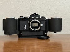 RARA fotocamera Nikon F nera