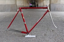 Cornice Grandis Columbus / 51 cm / rosso scuro cromato Campagnolo slx sl #VELOWIZARD
