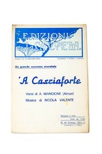 Spartito musica collezione 'A