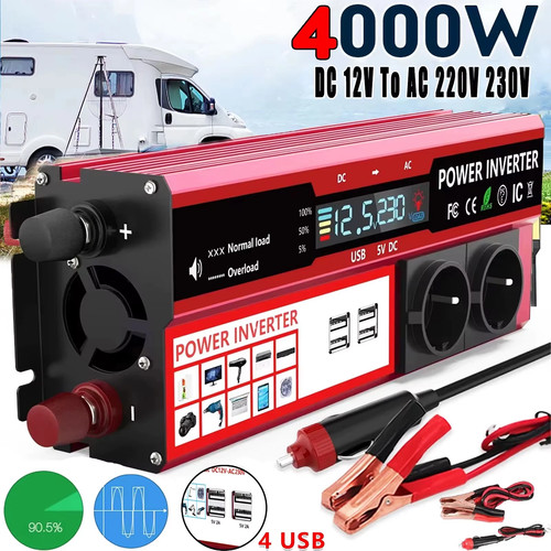 Inverter 12v 4000w onda - 4000w,