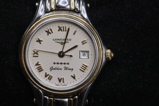 LONGINES GOLDEN WING Donna Ø 26 mm Quadrante Champagne Bicolore Data L3.106.5 