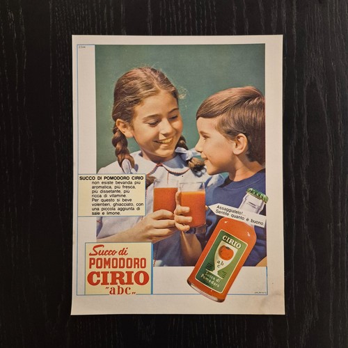 1964 cirio original ad - cirio,