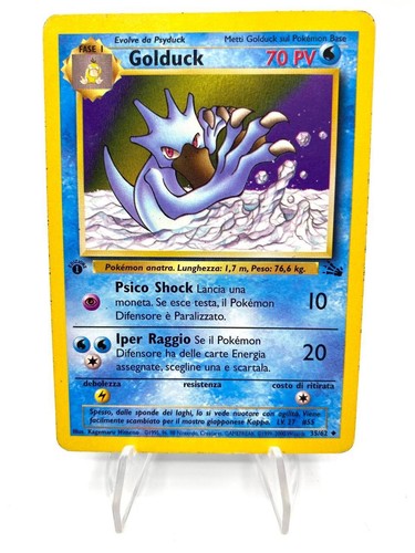 Carta pokemon golduck - carta, 35/62