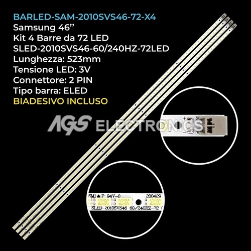 Kit barre strip led - 4, 72