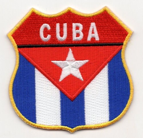 Bandiera cuba scudo ferro - scudo,