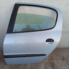 Sportello Portiera Porta Posteriore Sinistra Peugeot 206 1 Serie 2007 Azzurro