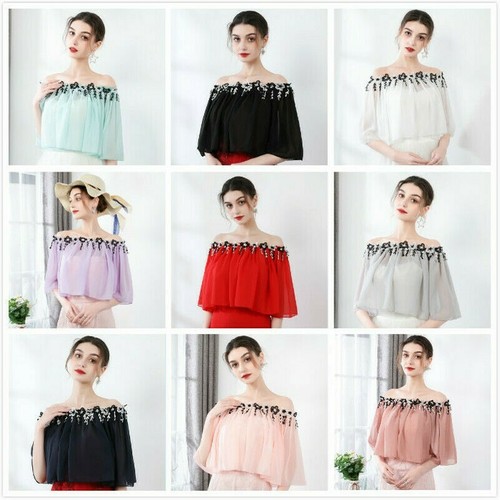 Donna chiffon coprispalle - chiffon,
