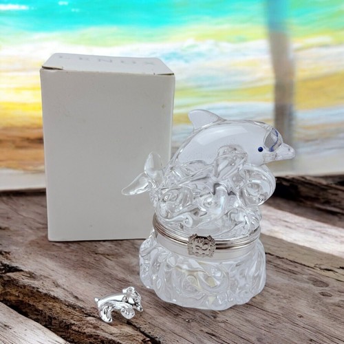 Lenox dolphin treasure box - lenox,