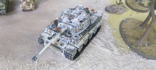 Painted tiger 1 german - painted,
