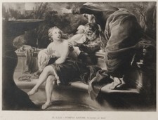 Antica stampa del 1910 (1900 -