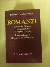 romanzi Robert Louis Stevenson i Grandi scrittori Mursia 1968